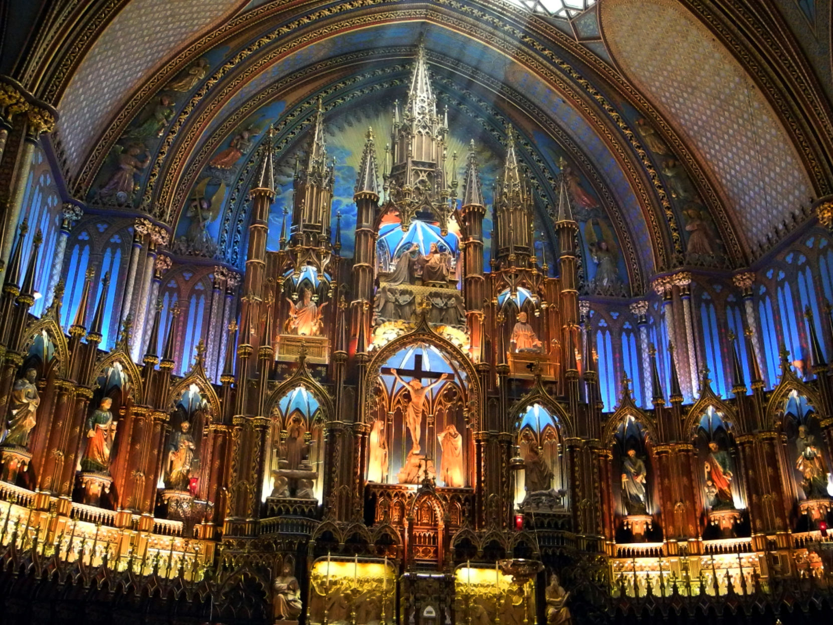 Notre-Dame Basilica -- Montreal, Canada